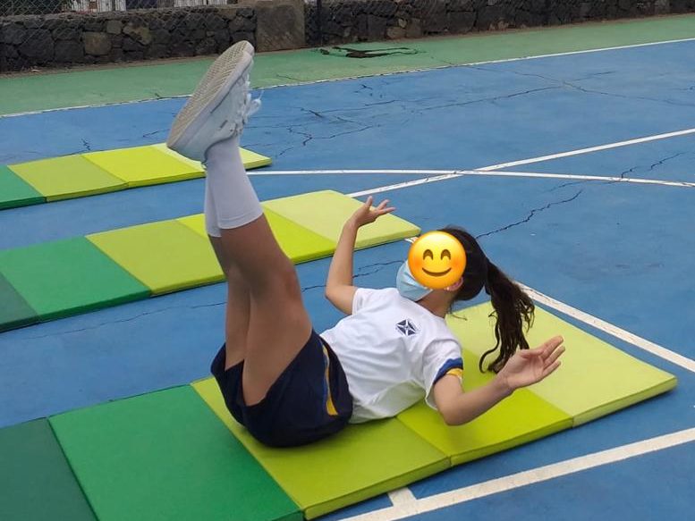 educación física en el colegio