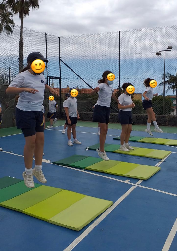 educación física en el colegio